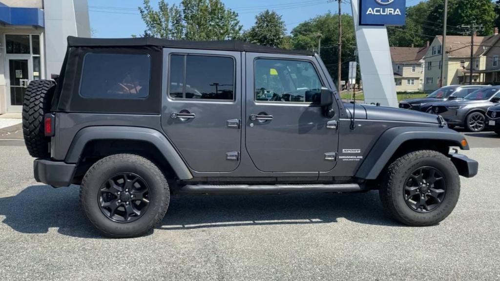 used 2017 Jeep Wrangler Unlimited car, priced at $22,988