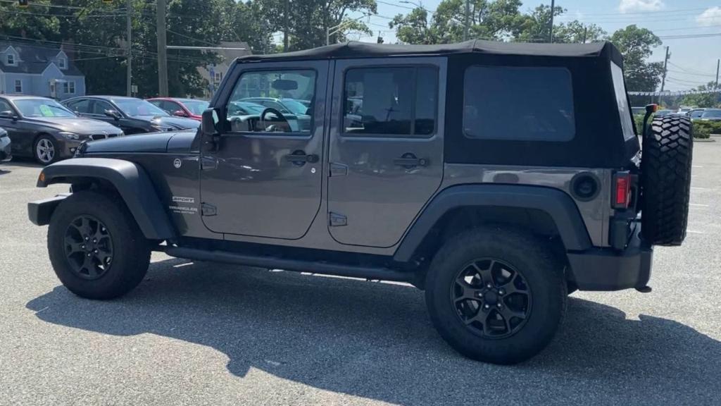 used 2017 Jeep Wrangler Unlimited car, priced at $22,988