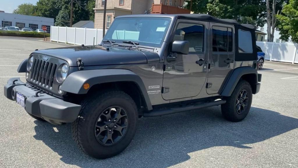 used 2017 Jeep Wrangler Unlimited car, priced at $22,988