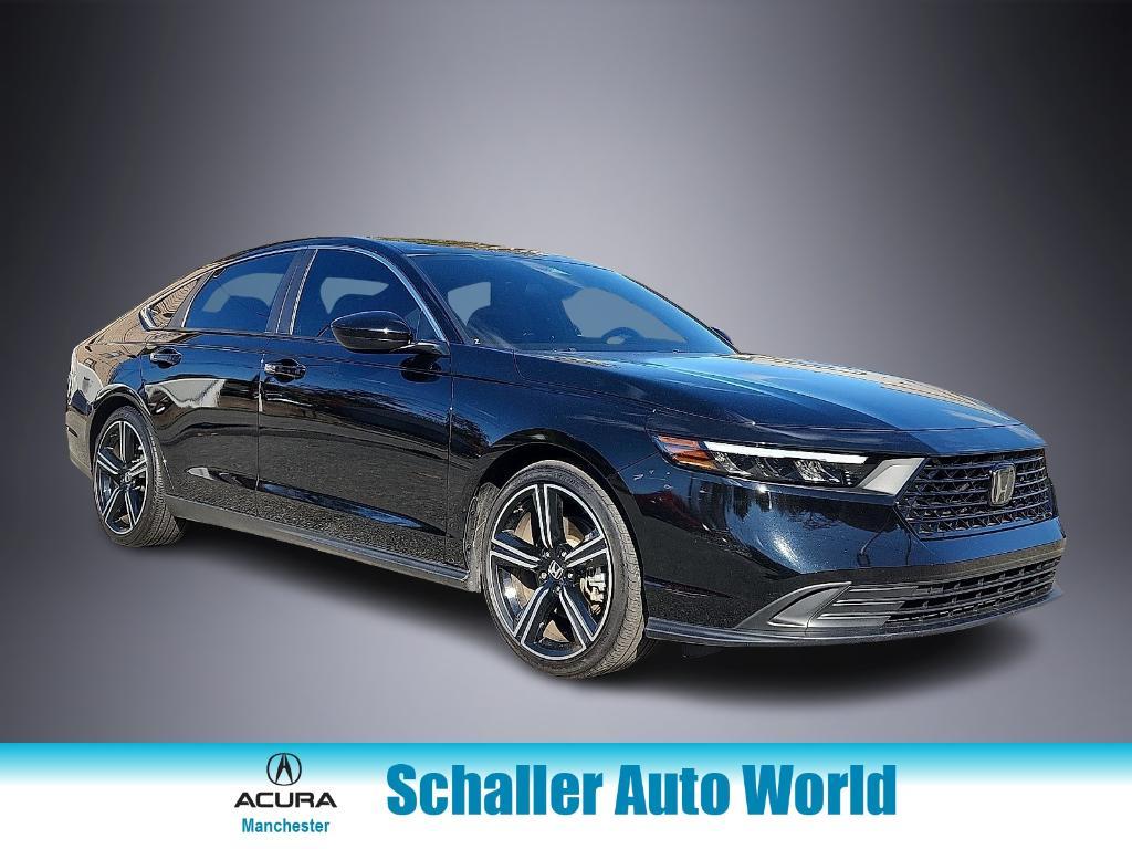 used 2024 Honda Accord Hybrid car, priced at $27,410