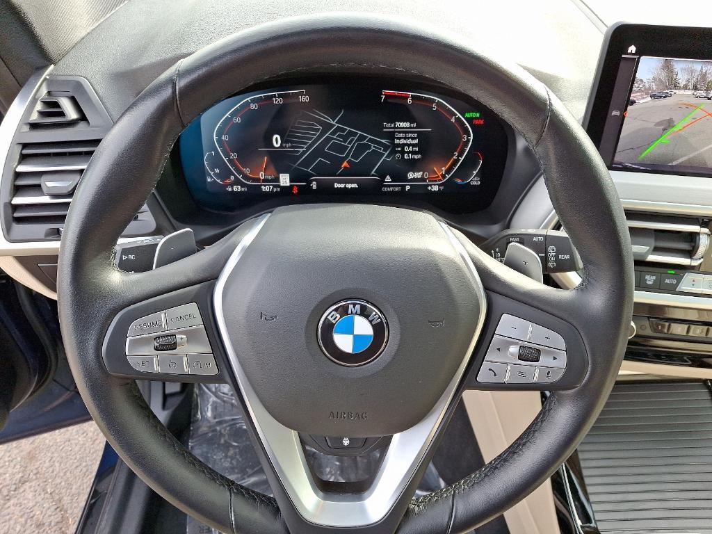 used 2022 BMW X3 car, priced at $27,137