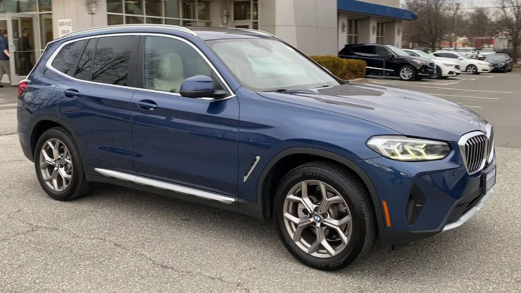 used 2022 BMW X3 car, priced at $28,182