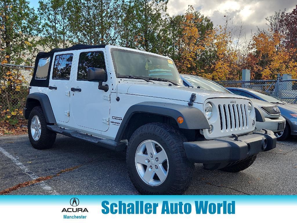 used 2017 Jeep Wrangler Unlimited car, priced at $18,804
