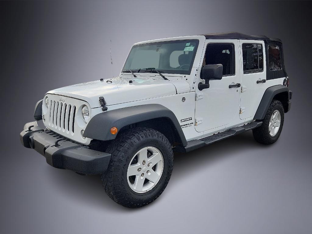 used 2017 Jeep Wrangler Unlimited car, priced at $17,383