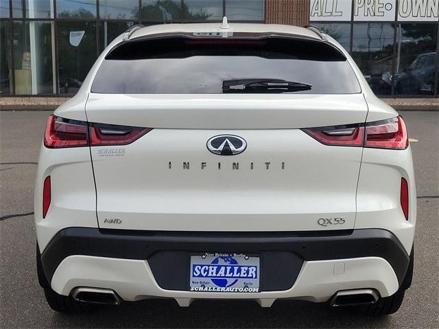 used 2022 INFINITI QX55 car, priced at $30,497