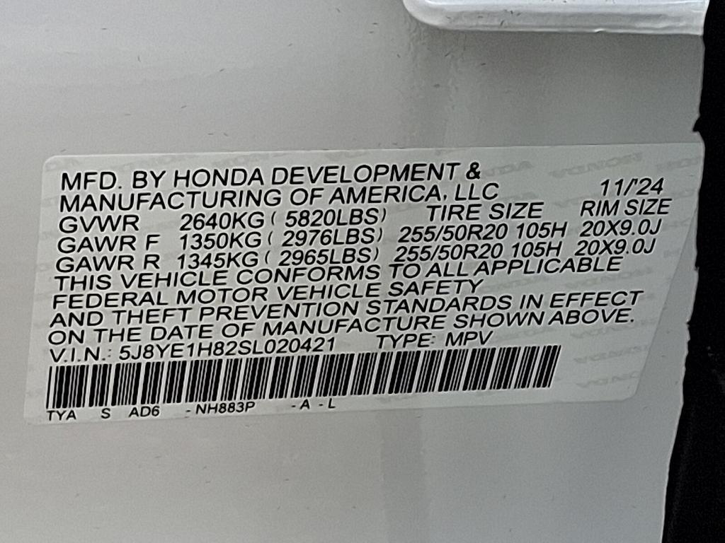 new 2025 Acura MDX car, priced at $68,250