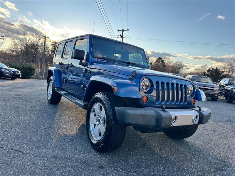 used 2010 Jeep Wrangler Unlimited car, priced at $8,995