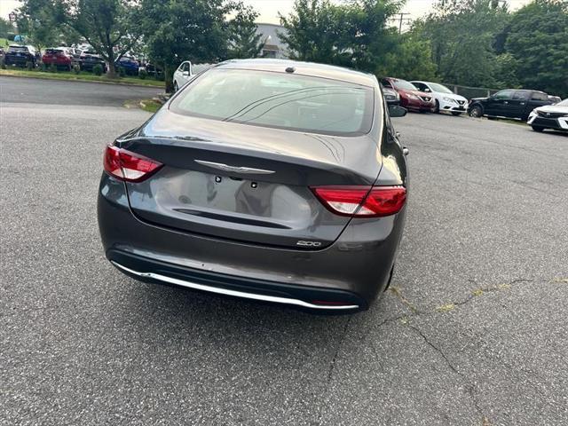 used 2016 Chrysler 200 car, priced at $9,995