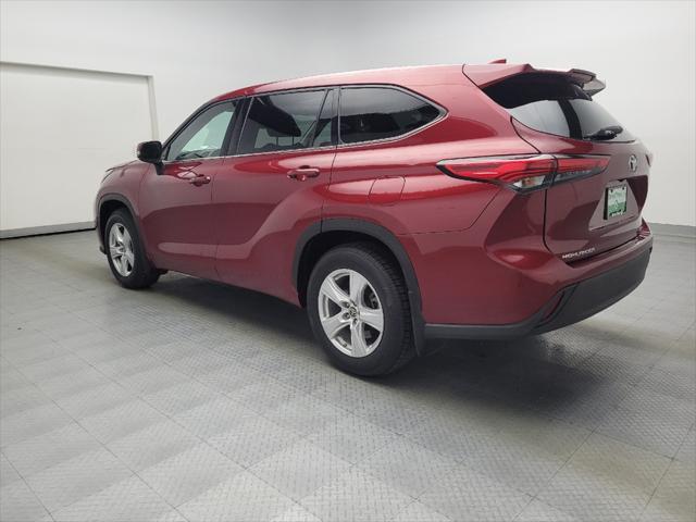 used 2021 Toyota Highlander car, priced at $28,895