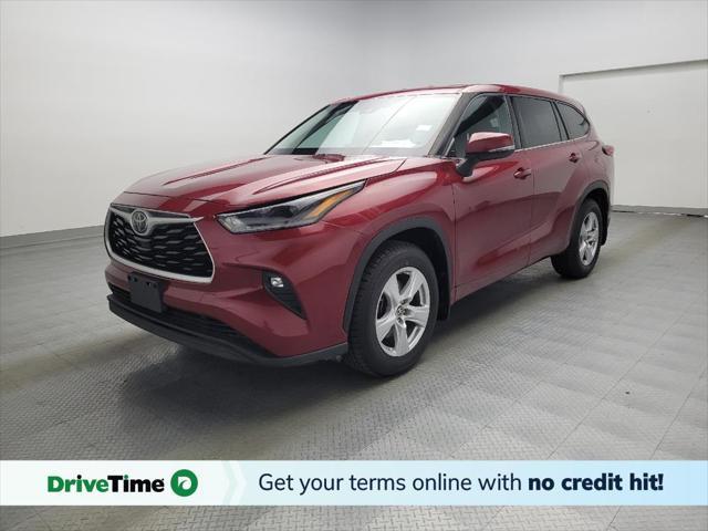 used 2021 Toyota Highlander car, priced at $28,895