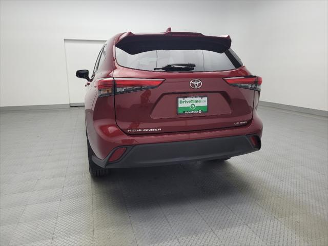 used 2021 Toyota Highlander car, priced at $28,895