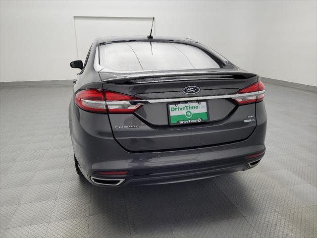used 2017 Ford Fusion car, priced at $16,895