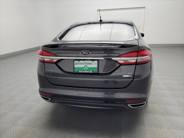 used 2017 Ford Fusion car, priced at $16,895