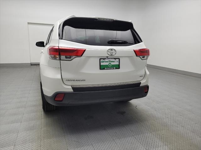 used 2017 Toyota Highlander car, priced at $26,195