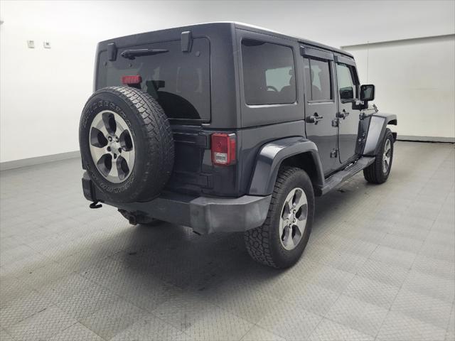 used 2017 Jeep Wrangler Unlimited car, priced at $25,795