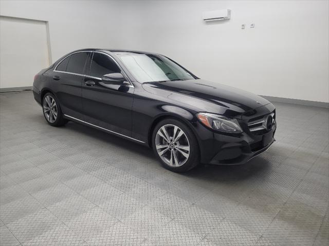 used 2018 Mercedes-Benz C-Class car, priced at $21,695