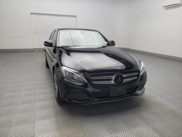 used 2018 Mercedes-Benz C-Class car, priced at $21,695