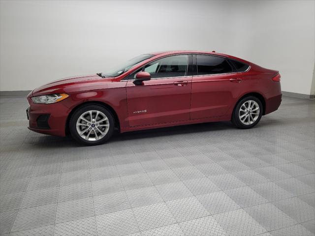 used 2019 Ford Fusion Hybrid car, priced at $18,095