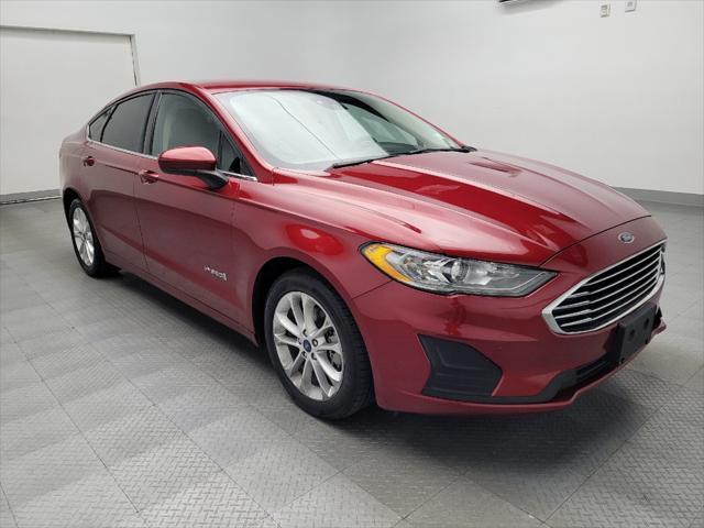 used 2019 Ford Fusion Hybrid car, priced at $18,095