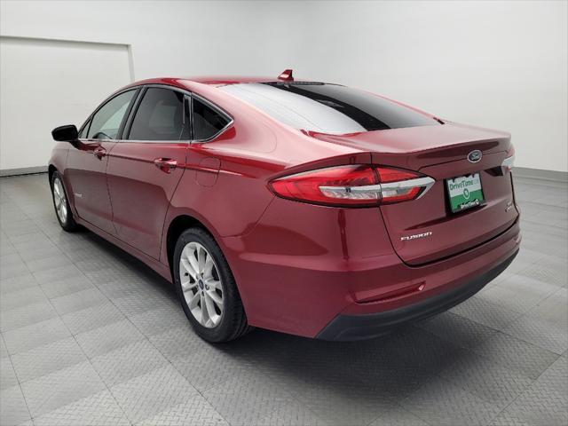 used 2019 Ford Fusion Hybrid car, priced at $18,095