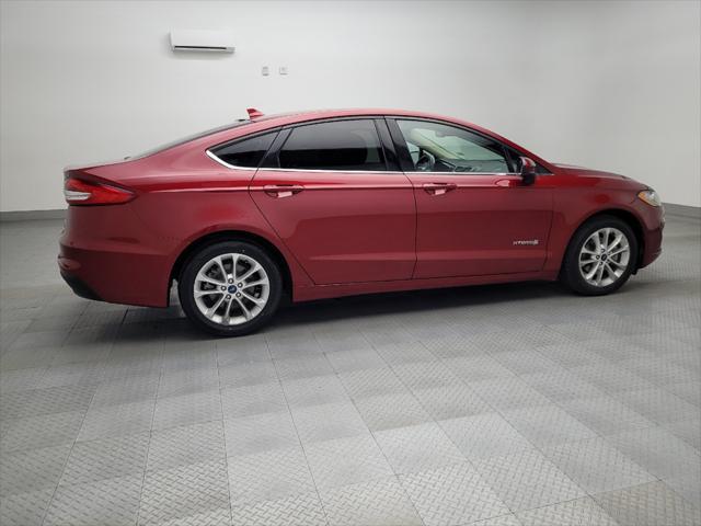 used 2019 Ford Fusion Hybrid car, priced at $18,095