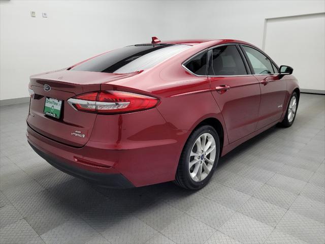 used 2019 Ford Fusion Hybrid car, priced at $18,095