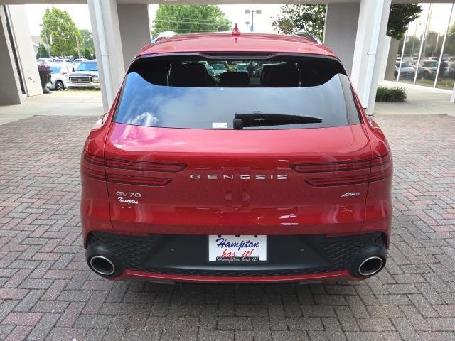 used 2025 Genesis GV70 car, priced at $53,800