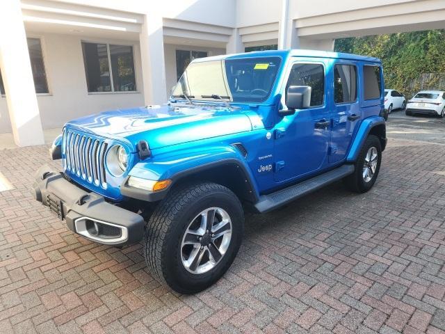 used 2021 Jeep Wrangler Unlimited car, priced at $33,595