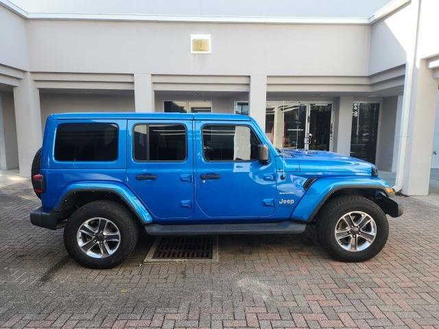 used 2021 Jeep Wrangler Unlimited car, priced at $33,595