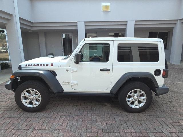 used 2021 Jeep Wrangler car, priced at $26,500