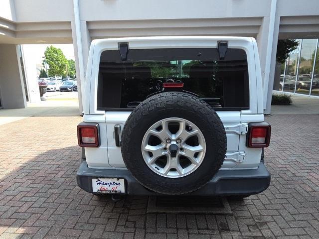 used 2021 Jeep Wrangler car, priced at $26,500