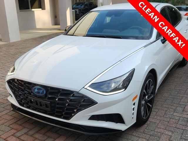 used 2020 Hyundai Sonata car, priced at $16,999