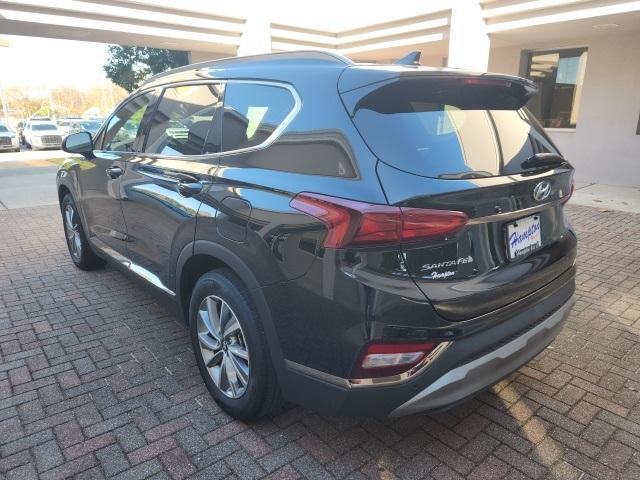 used 2019 Hyundai Santa Fe car, priced at $18,554