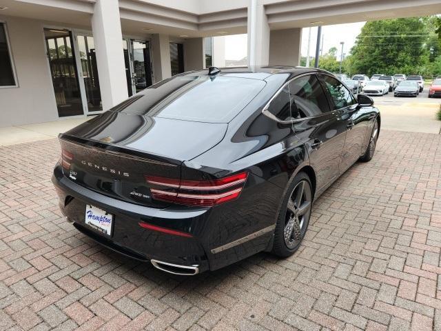 used 2022 Genesis G80 car, priced at $45,400