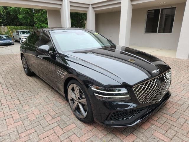 used 2022 Genesis G80 car, priced at $45,400