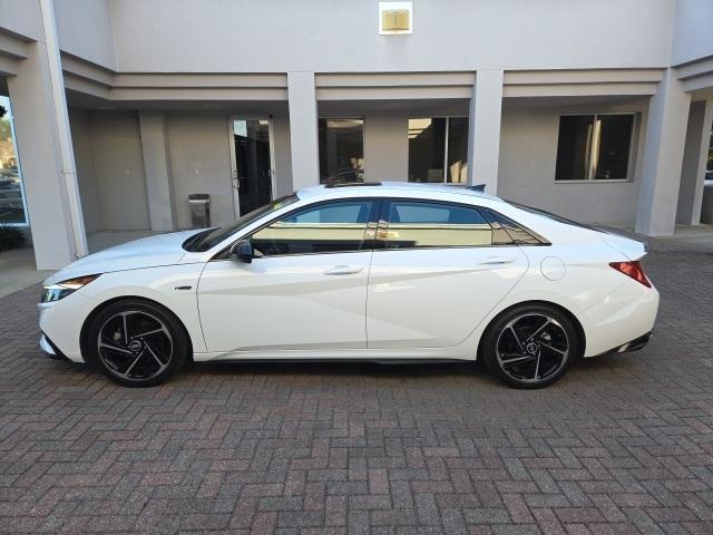 used 2023 Hyundai Elantra car, priced at $21,999