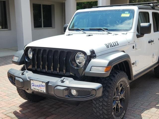 used 2021 Jeep Wrangler Unlimited car, priced at $35,500