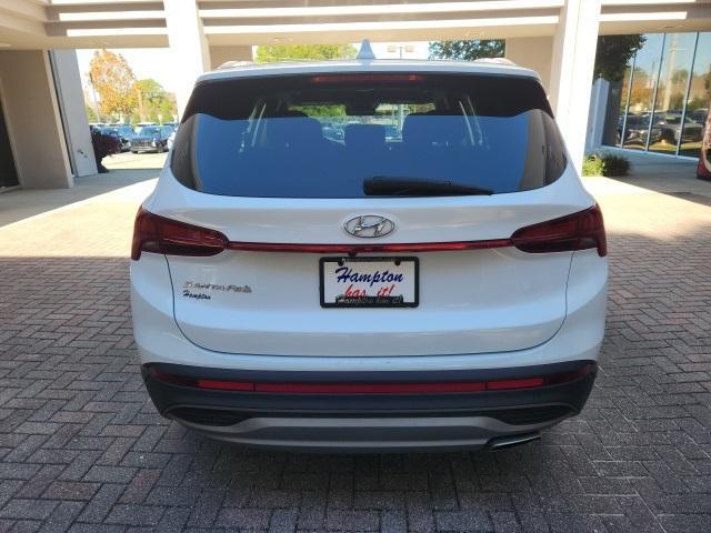 used 2021 Hyundai Santa Fe car, priced at $16,499