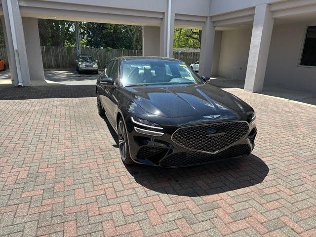 used 2024 Genesis G70 car, priced at $49,999