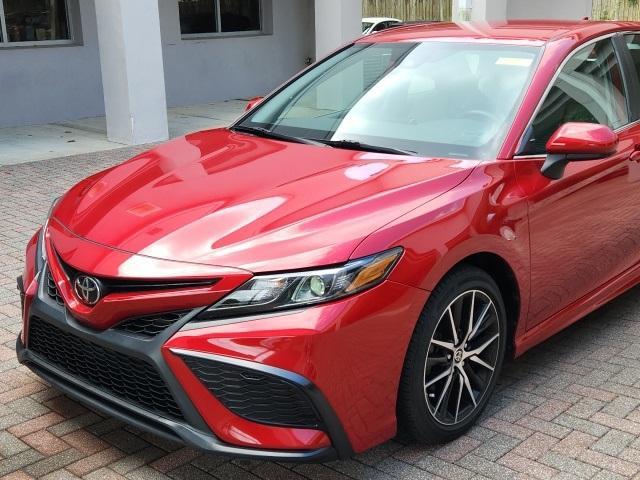used 2021 Toyota Camry car, priced at $24,895