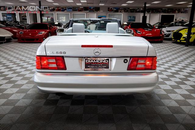 used 2001 Mercedes-Benz SL-Class car, priced at $9,800