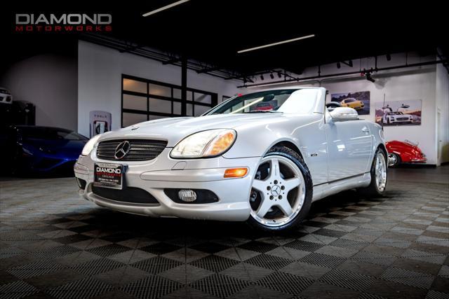 used 2002 Mercedes-Benz SLK-Class car, priced at $15,800