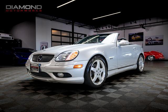 used 2002 Mercedes-Benz SLK-Class car, priced at $15,800