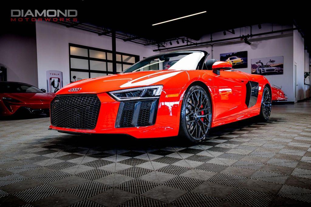 used 2018 Audi R8 car, priced at $124,800