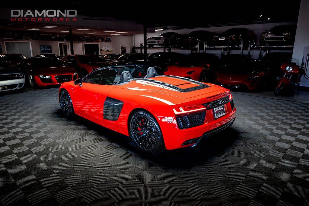 used 2018 Audi R8 car, priced at $124,800