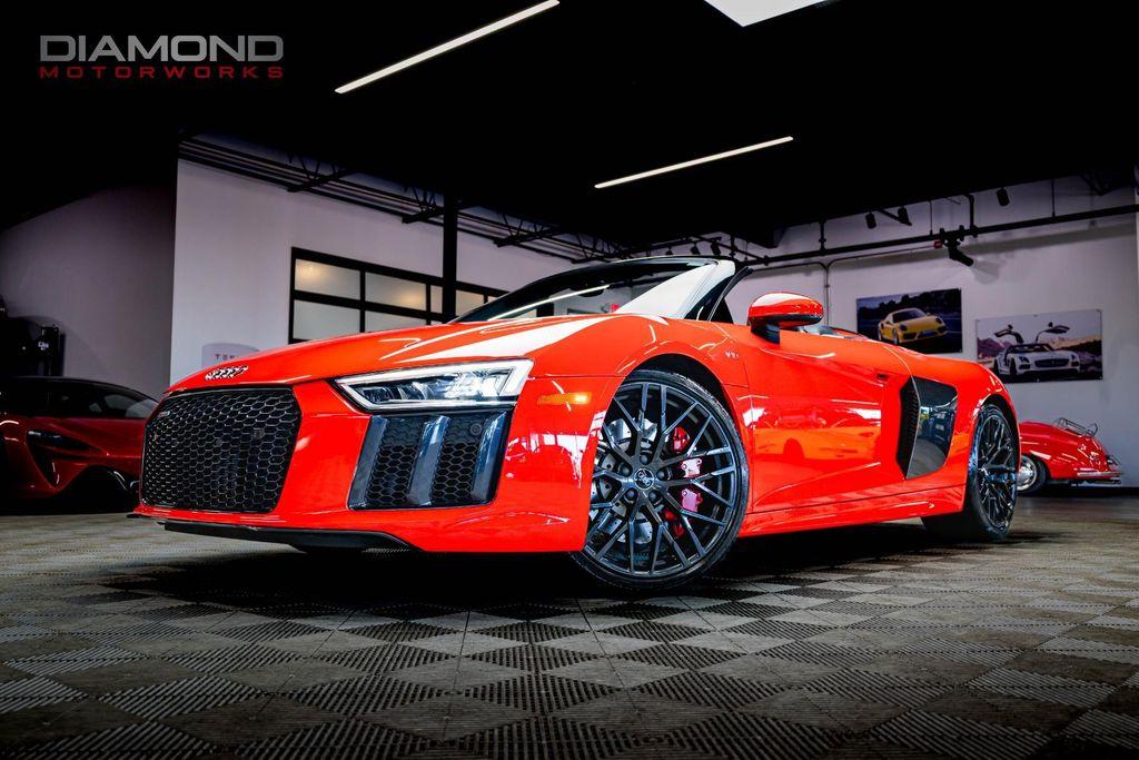 used 2018 Audi R8 car, priced at $124,800