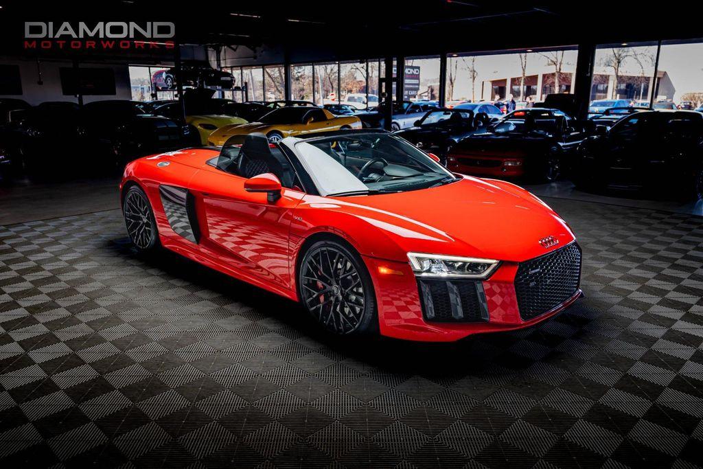 used 2018 Audi R8 car, priced at $124,800