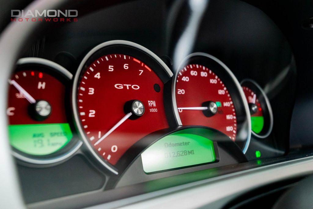 used 2006 Pontiac GTO car, priced at $34,800