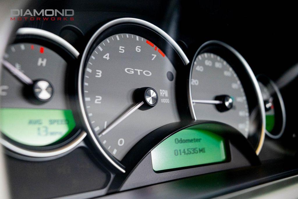 used 2005 Pontiac GTO car, priced at $29,800