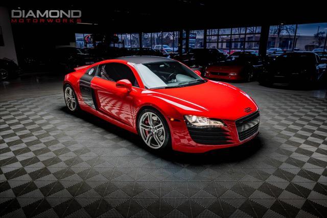 used 2012 Audi R8 car, priced at $85,800